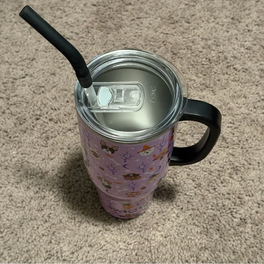 Swig Halloween Dog Print 40oz Tumbler - Picture 5 of 5